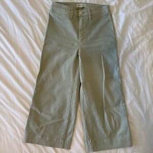 Madewell wide-leg, high-waisted pants